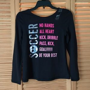 BNWT Children’s Place Soccer Long Sleeve Sport Top